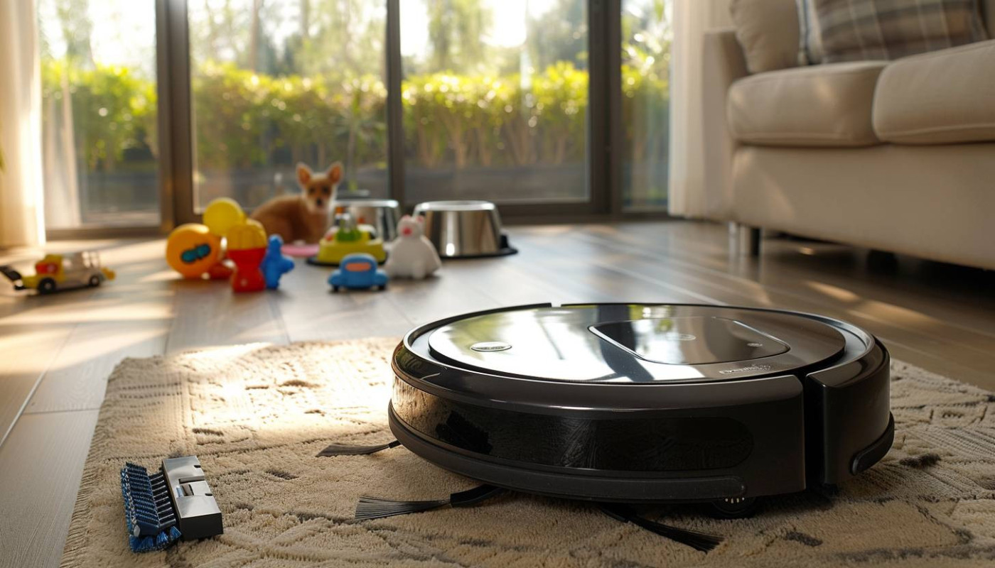 Les avantages des robots aspirateurs laveurs pour les propriétaires d'animaux